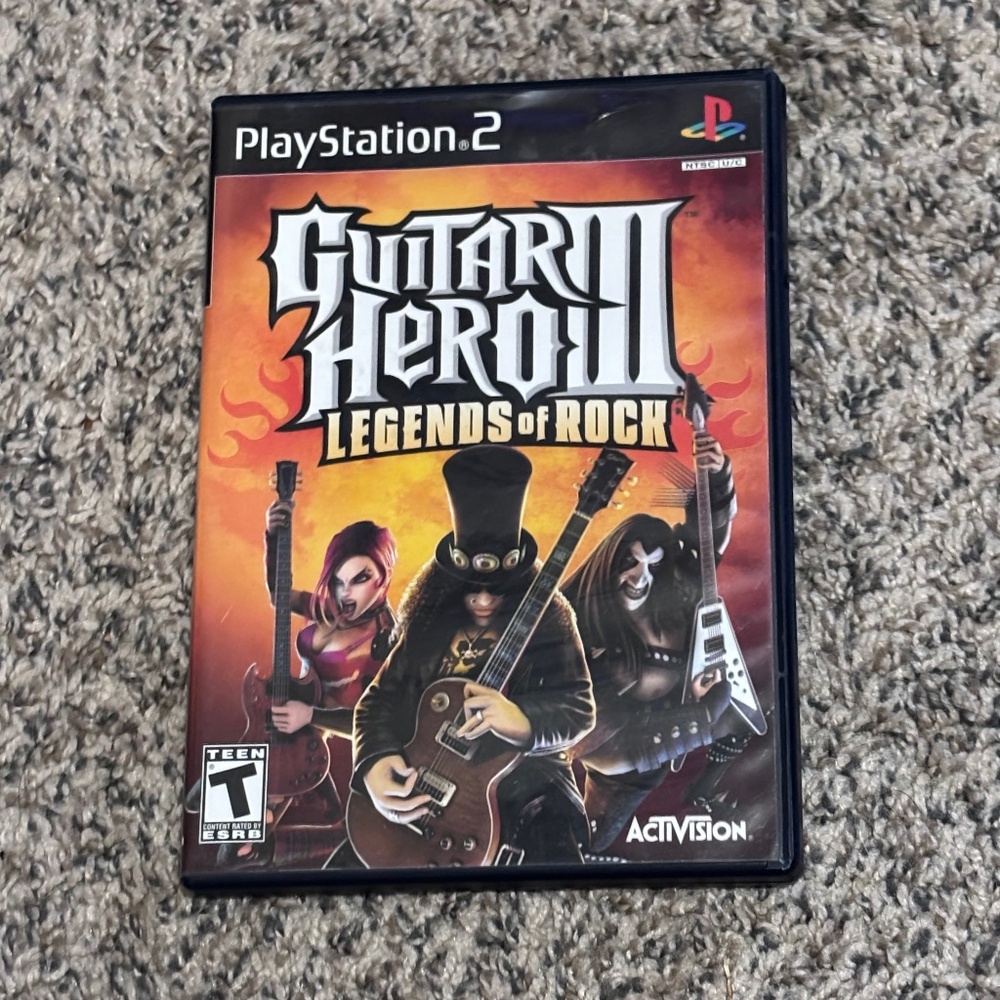 PlayStation 2 guitar hero